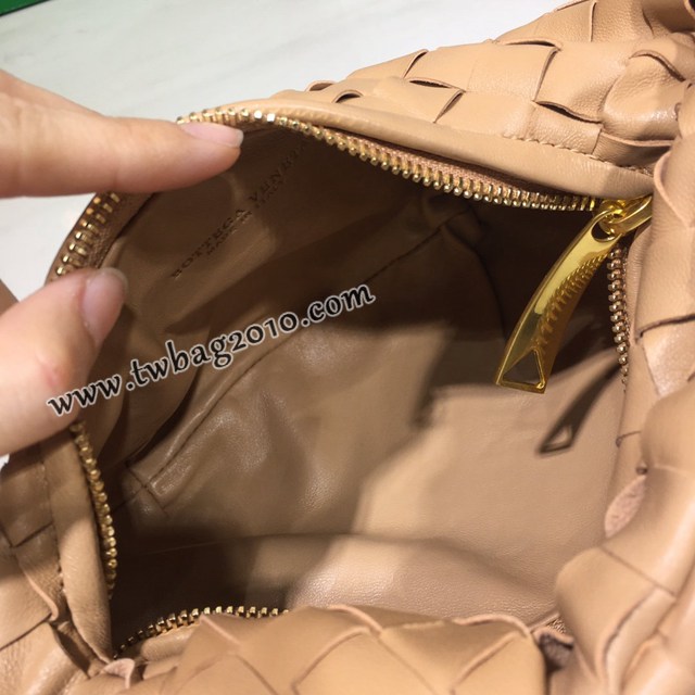 Bottega veneta高端女包 98080 寶緹嘉小號羊皮手工編織女包 BV爆款jodie新版本2代編織打結圓形hobo包  gxz1141